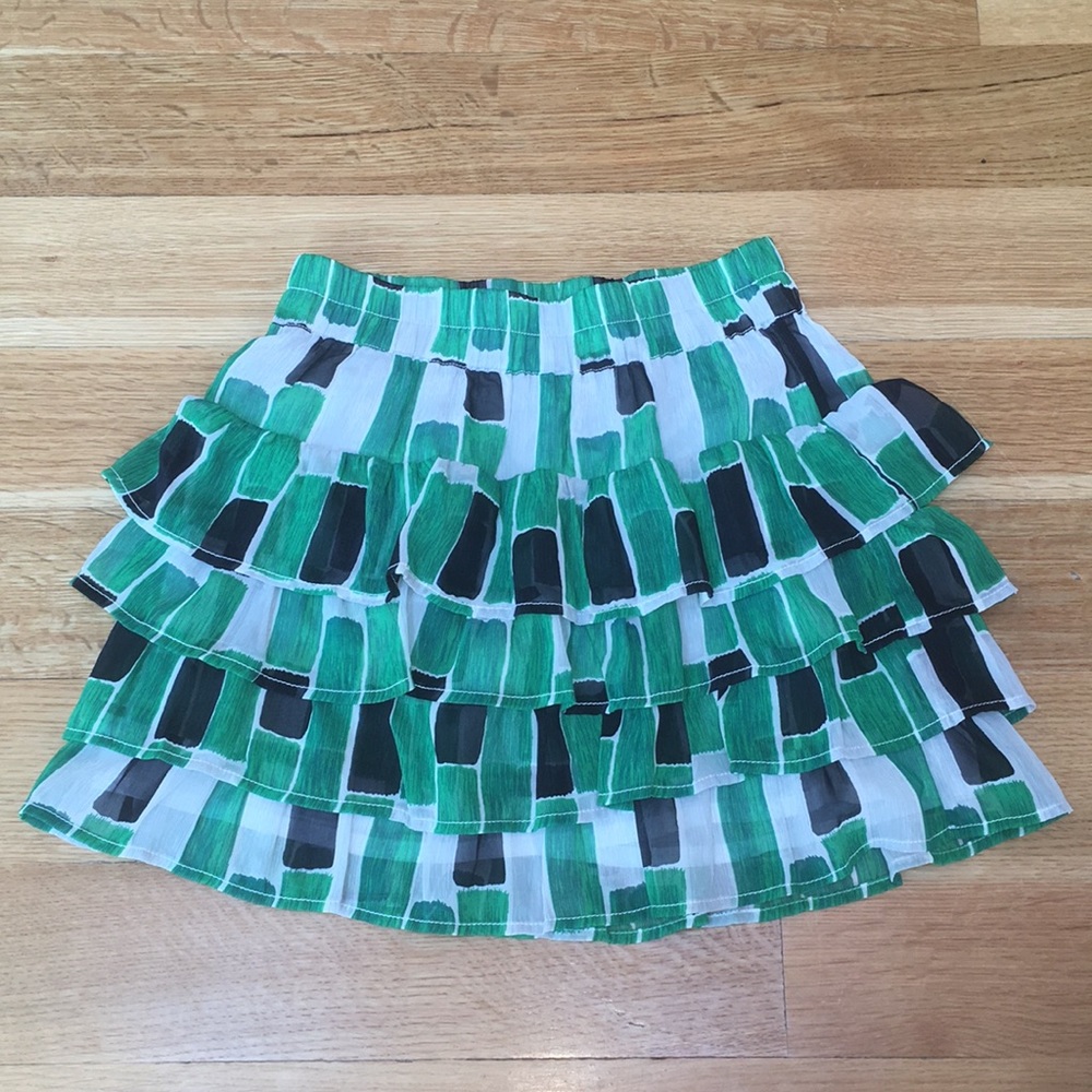Ruby And Bloom Patterned Mini Skirt - image 1